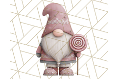 Cozy Winter Gnome Clipart PNG, Christmas Gnome Clip Art Product Image 2