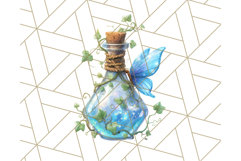 Enchanted Garden Healers Clipart PNG, Animal Plant Png Product Image 2