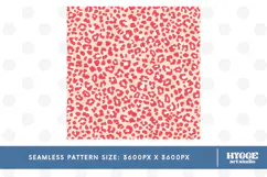 American 4th of July USA Patriotic Leopard Seamless Pattern Product Image 2