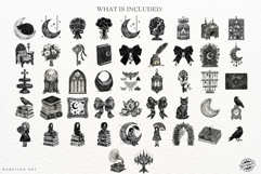 Gothic Nights Clipart Product Image 4