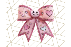 Halloween Bow Clipart, Bright Holiday Ribbon PNG Product Image 2