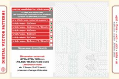 Wine Shelf v1 - laser cutting file - Glowforge ready SVG Product Image 10
