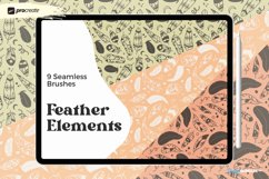 Feather Elements | Procreate Brushes Product Image 1