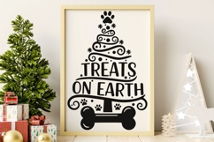Treats On Earth Svg, Christmas Dog Svg, Holiday Treats Svg. Product Image 8