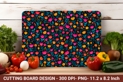 Cute Flowers Cutting Board | Cutting Board Png Product Image 1