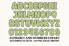 ST PATRICK Alphabet PNG Clipart, St Patrick letters doodle Product Image 2