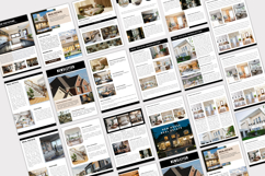 Minimalist Real Estate Newsletter Template Product Image 7