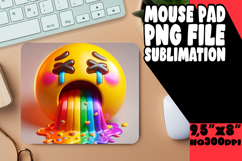 Bright Desk Pad Designs for Gifts, 3D Emoji Product Image 1