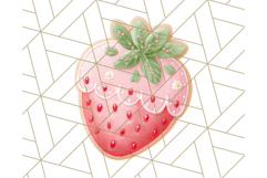 Summer Iced Cookie Clipart PNG, Cute Tropical Cookies Product Image 2
