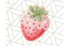 Summer Iced Cookie Clipart PNG, Cute Tropical Cookies Product Image 2