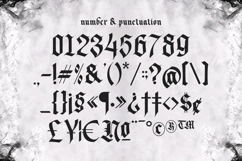 Dark Whisper - Fierce Blackletter Font Product Image 10