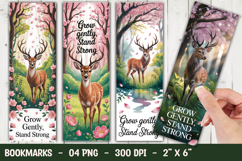 Forest Deer Bookmark Sublimation Product Image 1