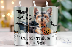 Cutest Creature of the Night Tumbler Wrap | Sublimation Product Image 1
