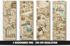 Ephemera Nautical Bookmarks Png Product Image 1
