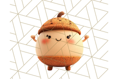 Chunky Kawaii Woodland Critters PNG Clipart, Cute Animals Product Image 2