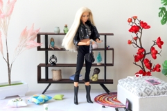 Miniature industrial modern bookcase digital file kit, doll Product Image 10