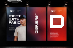 Clockyn - Futuristic &amp; Bold Expanded Typeface Product Image 10