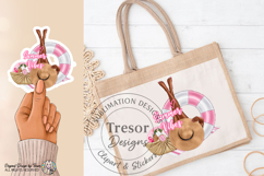 Summer Girl PNG, Beach african american clipart, Afro girl Product Image 11