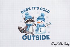 Cozy Winter Sublimation Clipart PNG Product Image 1