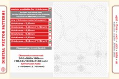 Wine Shelf v7 d95- laser cutting file - Glowforge ready SVG Product Image 10
