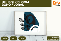 Hillfolk Bloom Boho Floral Monogram Product Image 1