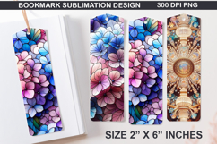 Winter Bookmarks Sublimation - 4 Bookmark Design Product Image 1