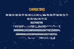 Redline Stencil is Stencil font family Product Image 10