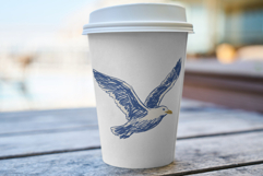 Hand-Drawn Summer Seagull Clipart Product Image 5