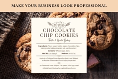 Cottage Food Law Label Canva Template Product Image 10