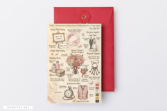 Summer Wedding Junk Journal Pages Product Image 5