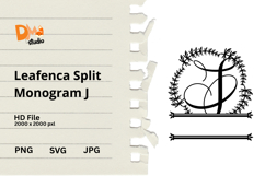 Leafenca Split Monogram Product Image 1