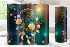 Dream catcher Tumbler Sublimation, 20 oz Tumbler Wrap Product Image 4