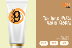 The Wild Petal Boho Floral Monogram Product Image 1