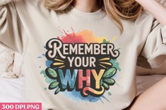 Remember your why PNG, Funny Sarcastic Most Product Image 1