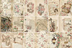 Paris Journal Junk Journal Digital Kit| Junk Journal Product Image 10