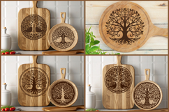 Bundle of over 100 cutting board designs, Laser SVG files Product Image 10
