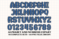 Baseball Sport Alphabet png clipart, baseball letters doodle Product Image 4
