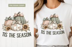 Fall pumpkin watercolor clipart sublimation png Product Image 1