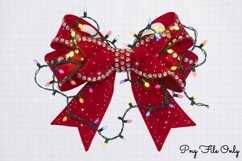 Coquette Christmas Sublimation Clipart Bundle PNG Product Image 10