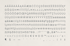 Calvia Minimalist Sans Serif Font Product Image 10