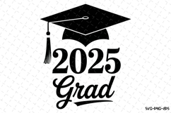 2025 Grad svg | Graduation Svg | Svg Files Product Image 1