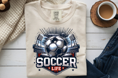 Soccer Life PNG, Sports Sublimation Design Product Image 9