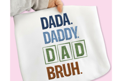 Father's Day PNG Bundle, Faux Yarn Dad PNG Bundle, Best Dad Product Image 20