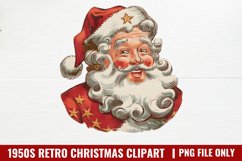 1950s Retro Christmas Sublimation PNG Product Image 1