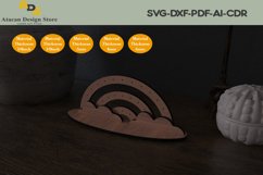 Plywood Jewelry Stand / Necklace Earring Ring Display Holder Product Image 1