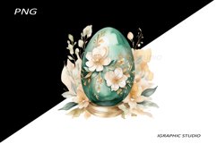 Easter Clipart, Easter Egg Clipart, Easter Bunny Png Product Image 1