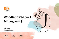Woodland Charm Monogram Product Image 1