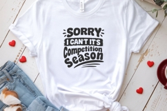 Sorry I can’t it’s competition season svg cut file, Dance Product Image 3