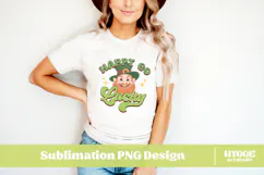Happy St Patrick's Day PNG DTF Irish Lucky Leprechaun Beer Product Image 3
