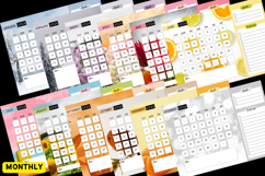 2in1 Calendar &amp; Monthly-Daily Planner Template Product Image 6